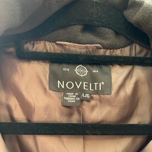 Winter coat with faux fur trim on hood - Picture 2 of 5